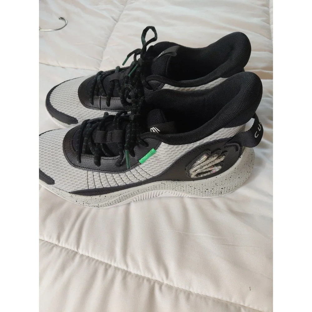 Under Armour UA CURRY 3Z7 Basketball Shoes Grey/Black Mens Size‎ 12 NEW No Box